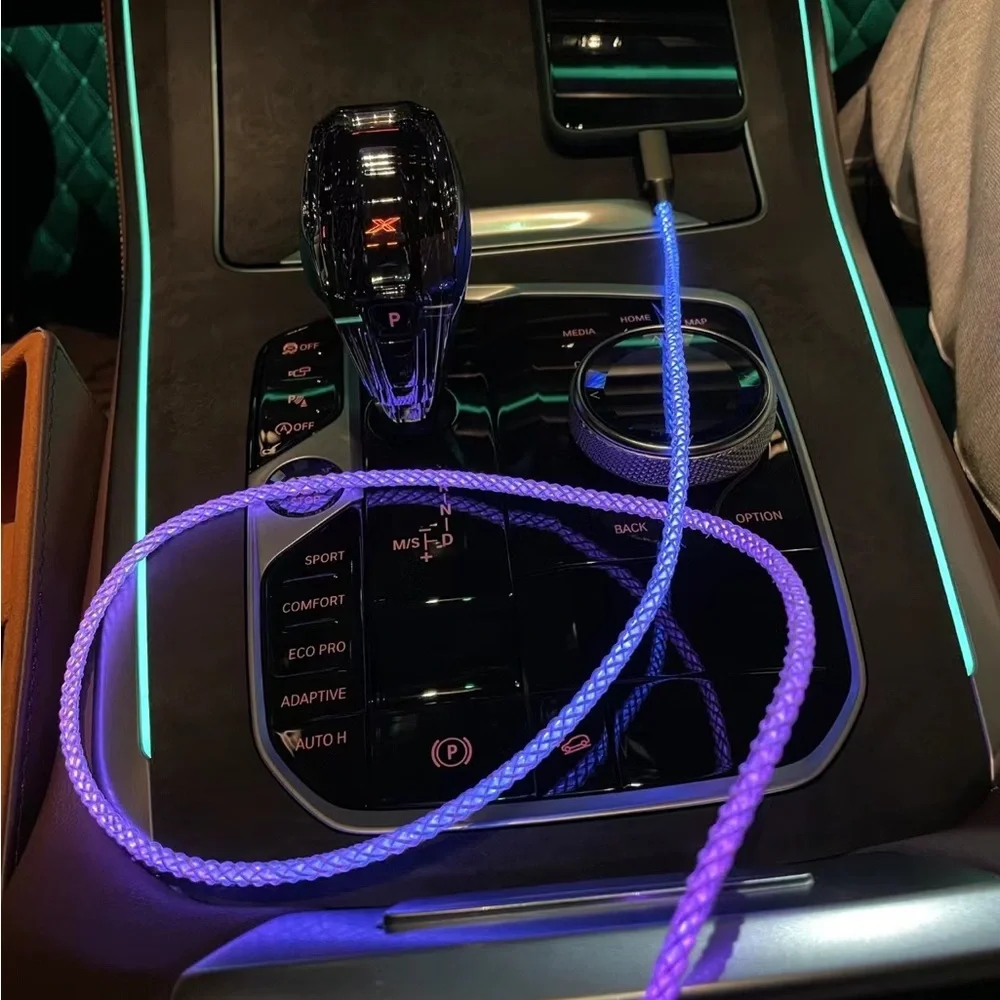 LED Lightning Data and Charging Cable